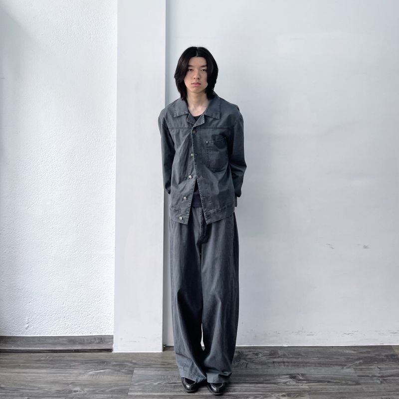 Retro-Tone Lapel Jacket