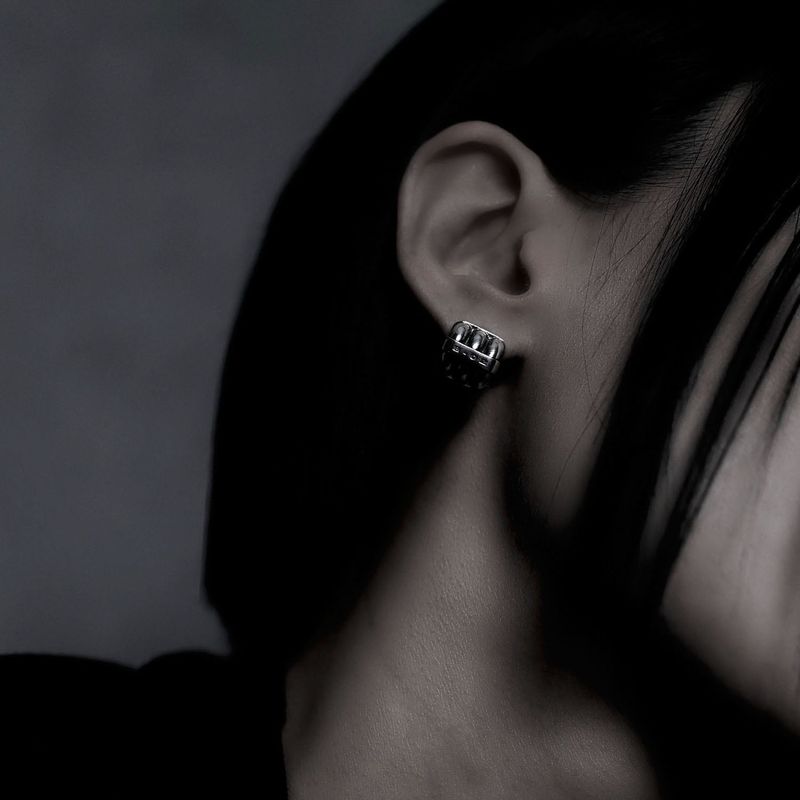 THE SECOND BASEMENT (B2)（ザ セカンド ベースメント(ビーツー)）の「[ORDER MADE] 3パイプイヤリング（アクセサリー）」