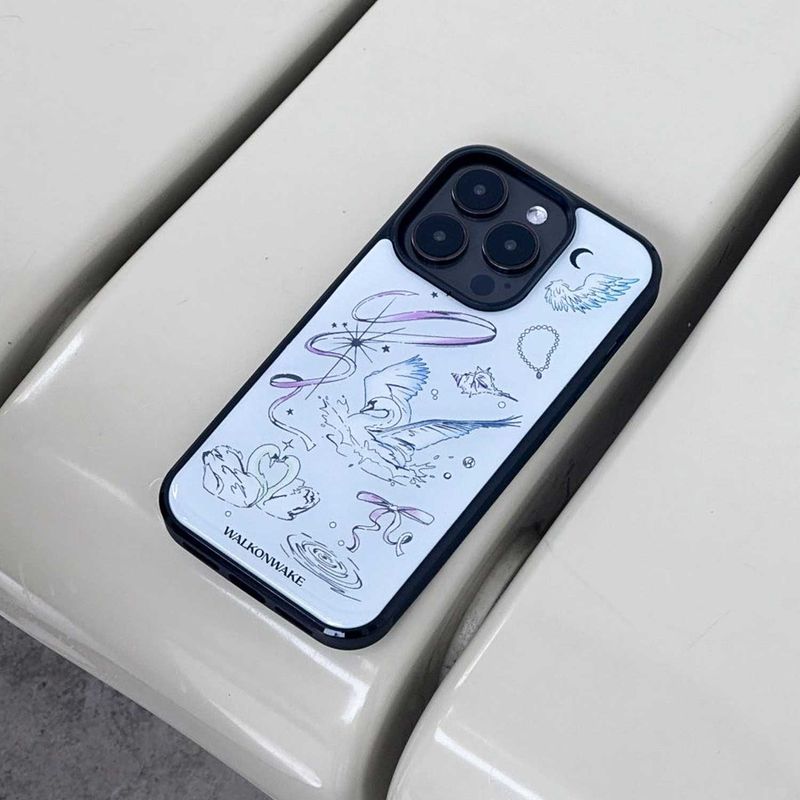 [Epoxy] Dreamy Swan case