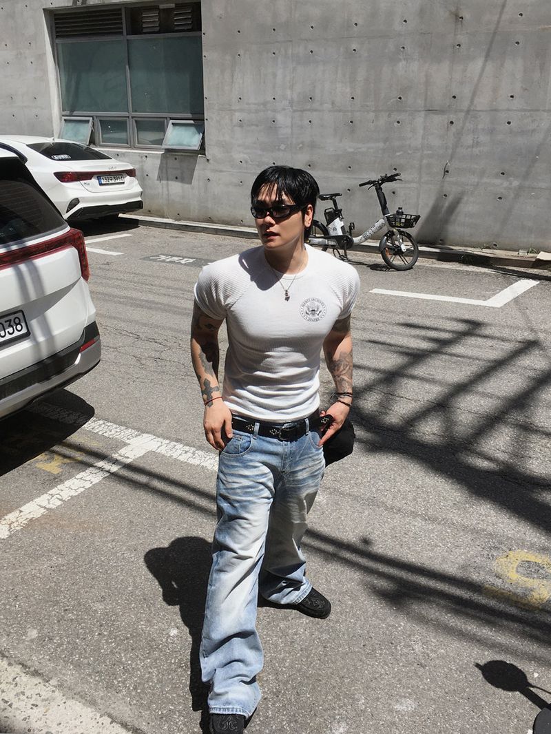 No.1760 US muscle half T (4color)