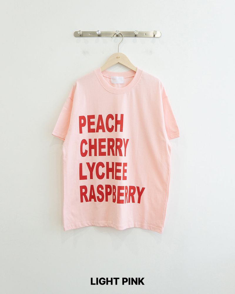 Mix Printing Short Sleeve T-shirt