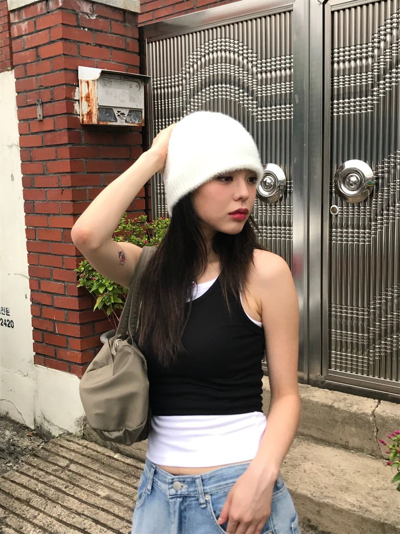 Jade short beanie