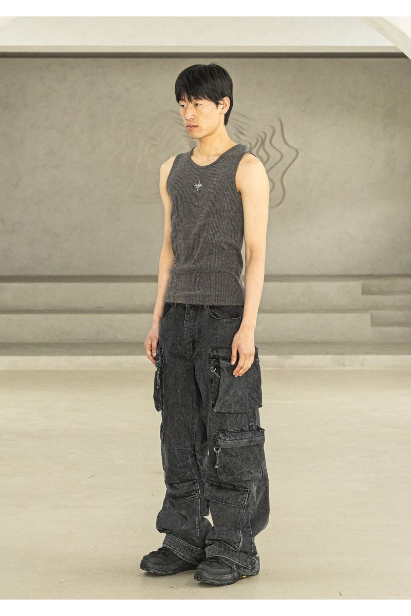 TWIG LOGO SLEEVELESS MSFSV001-DG