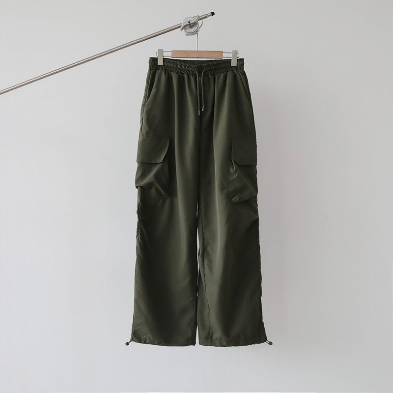 THIN WIDE CARGO PANTS