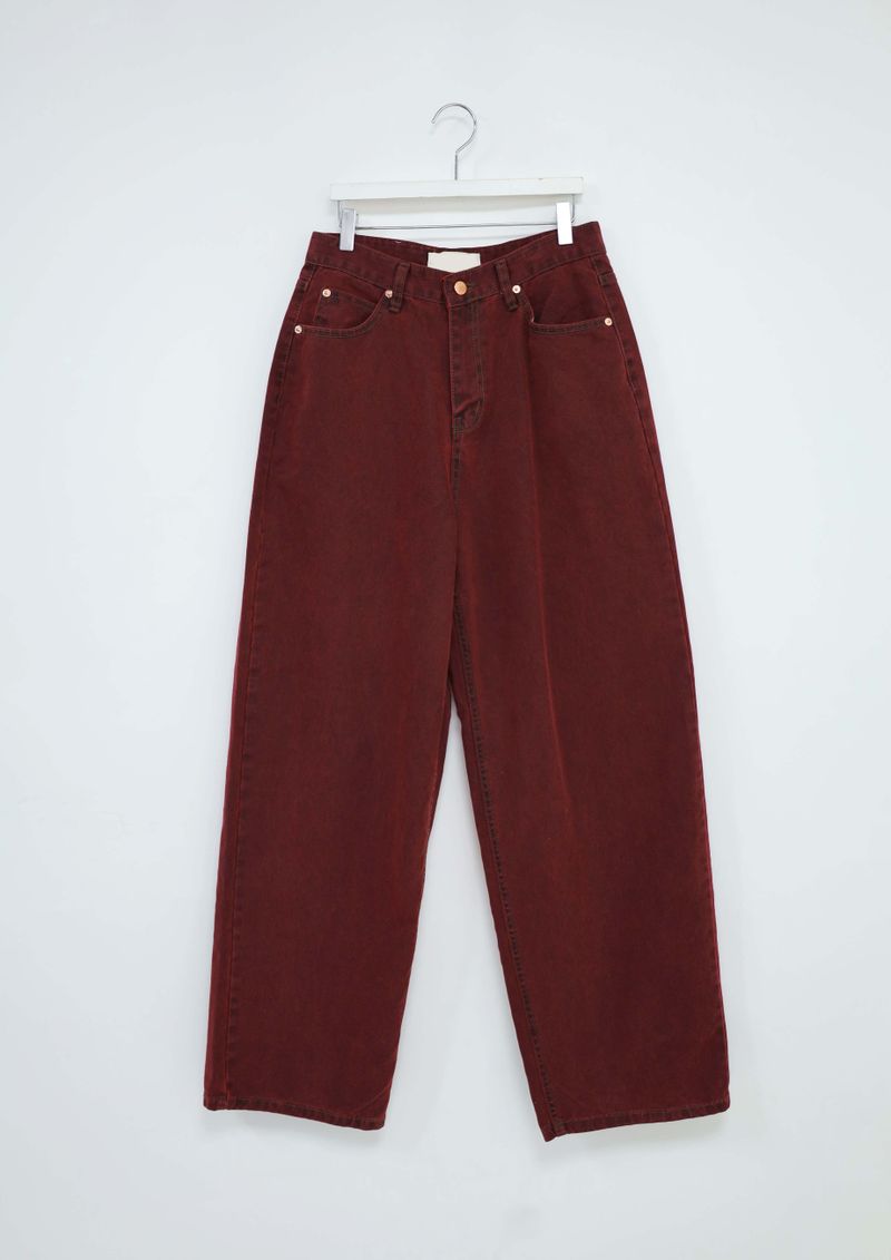 Bold Hue wide jeans