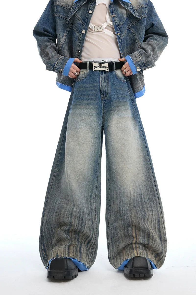 Argue Cultureの「Layered Straight-Leg Jeans（Pants）」