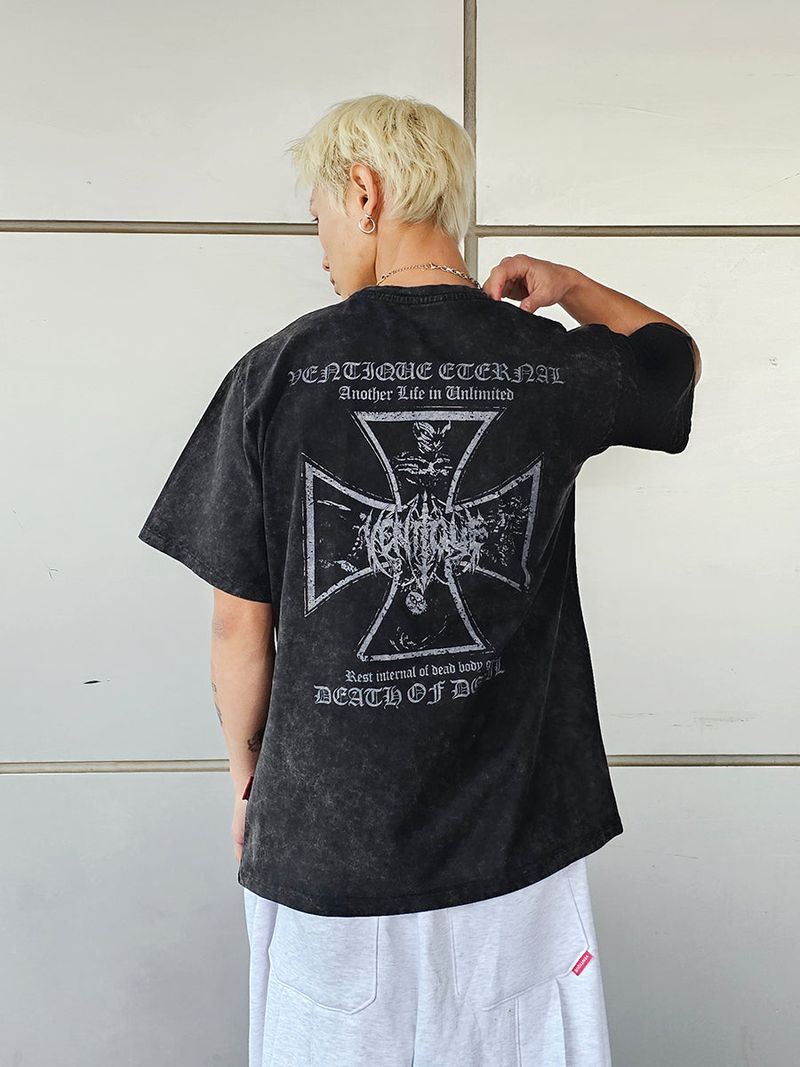 VENTIQUE（ベンティーク）の「VENTIQUE 25 skeleton T-shirt 3color（Tops）」