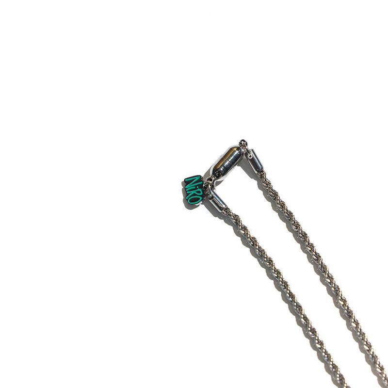 ZiRCONiUM CROSS ROPE CHAiN NECKLACE #111
