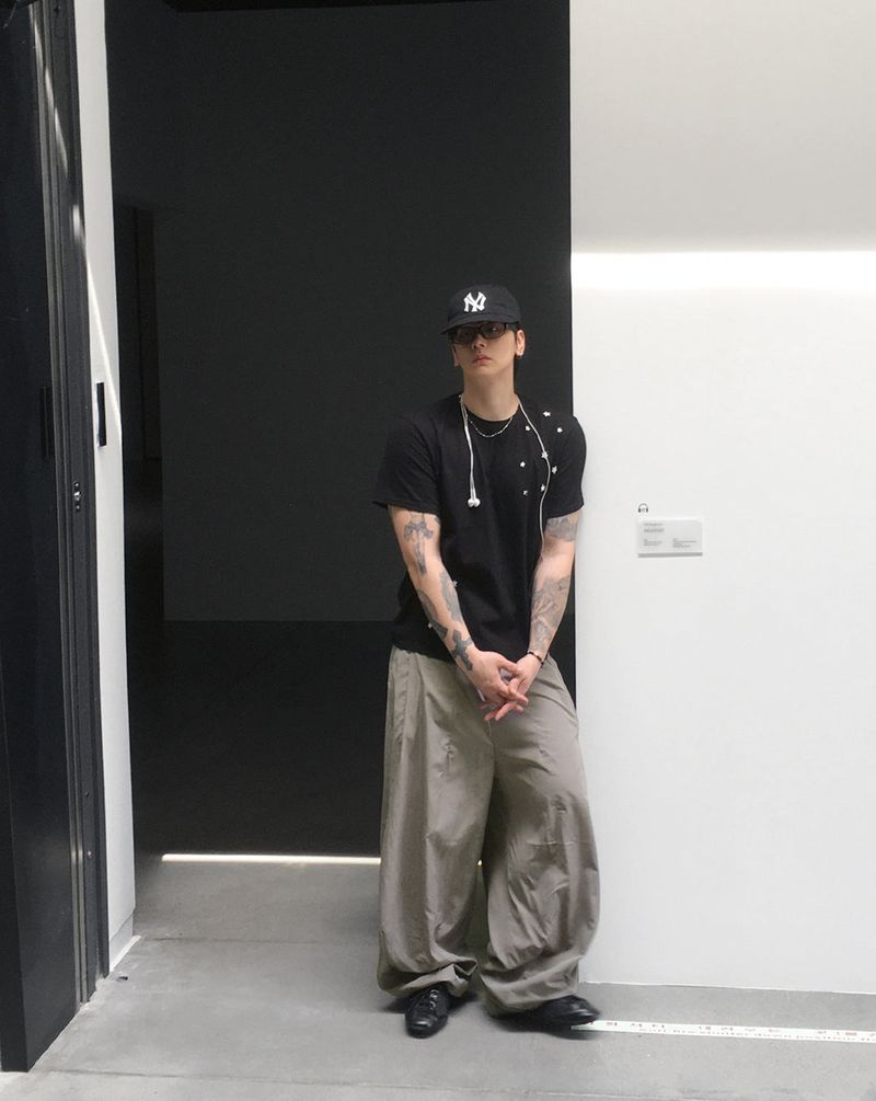 No.1722 star crop half T (4color)