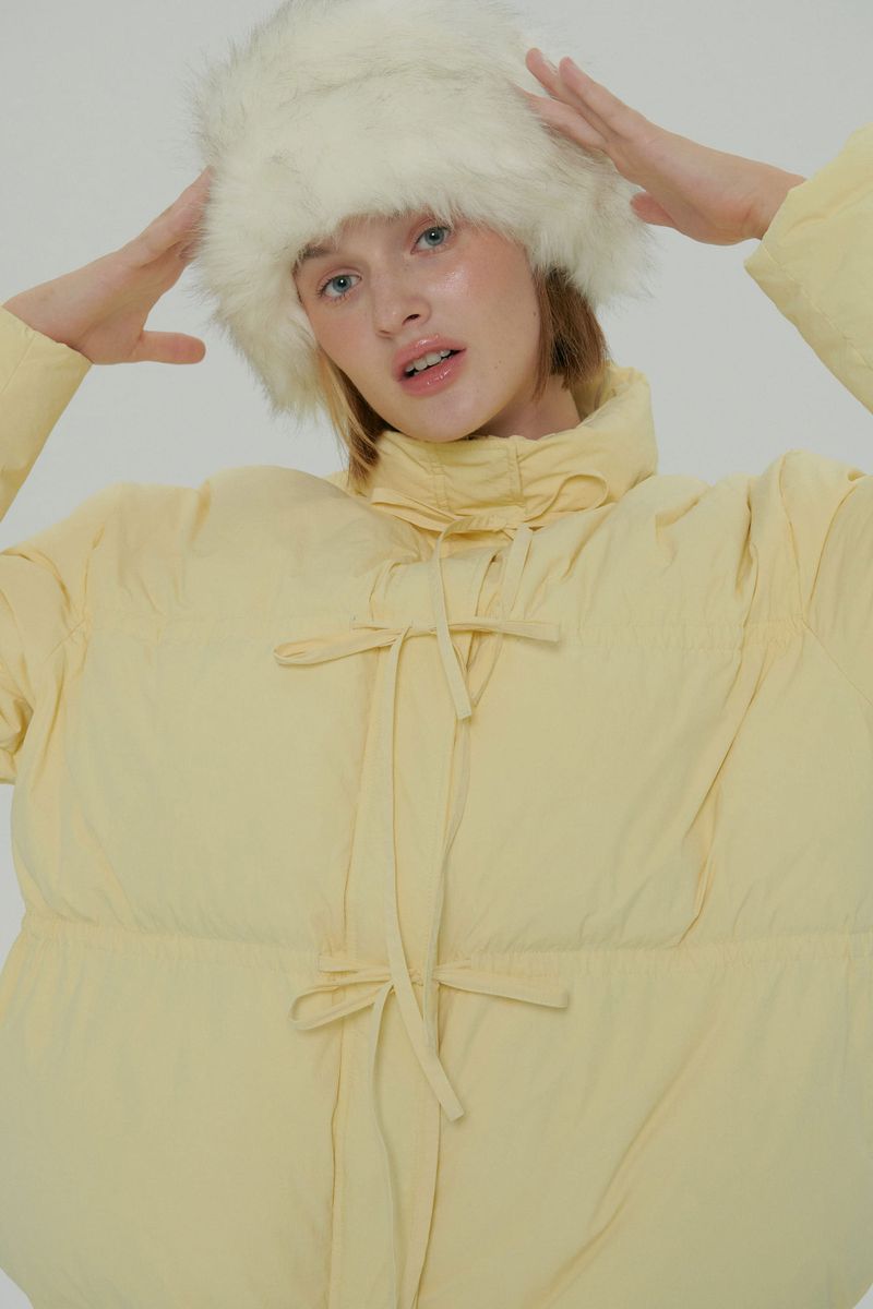 STRAP DOWN JACKET / YELLOW