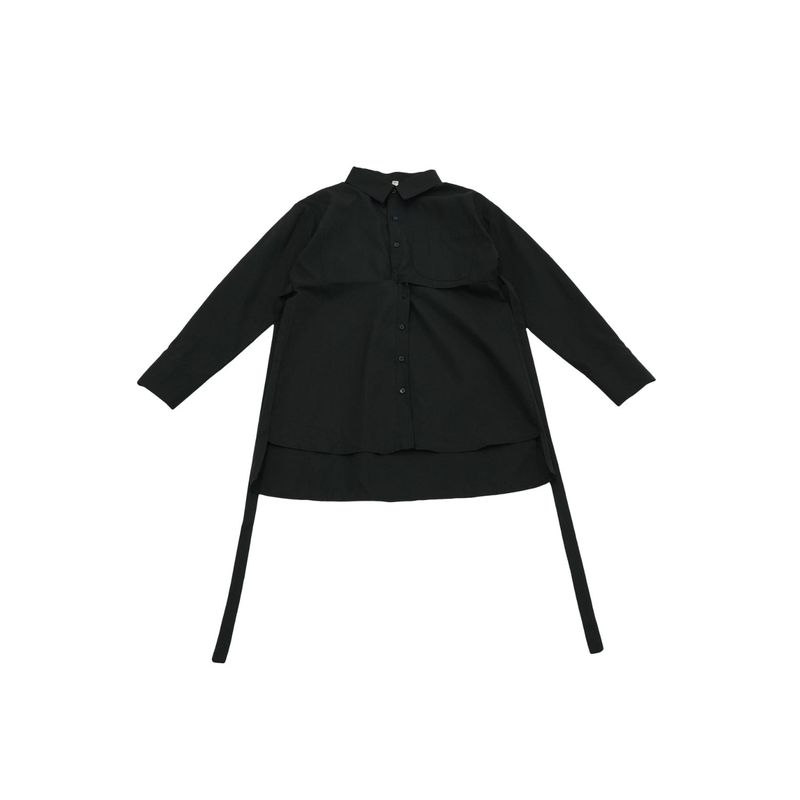 center slit shirt
