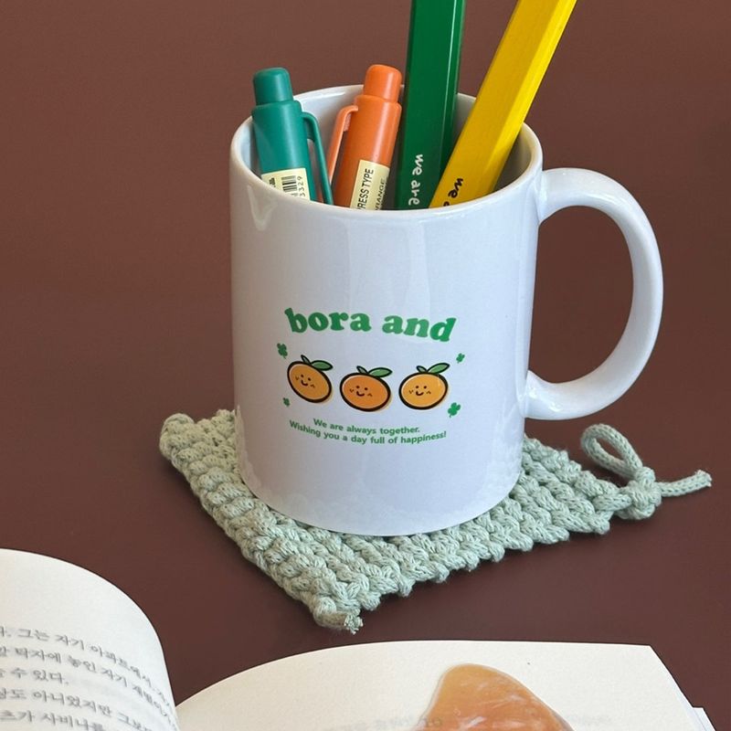 Lucky Tangerine Mug Cup (350ml)
