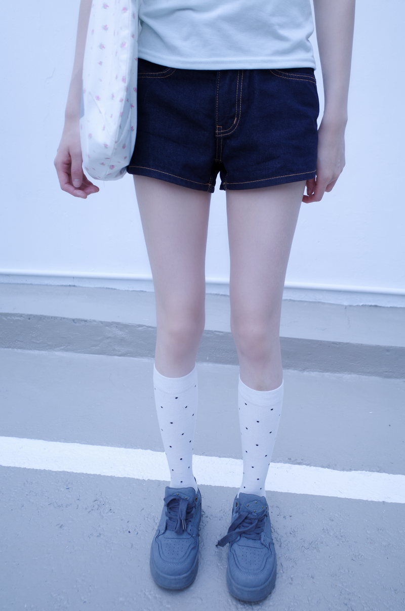 ハミングデニムショートパンツ