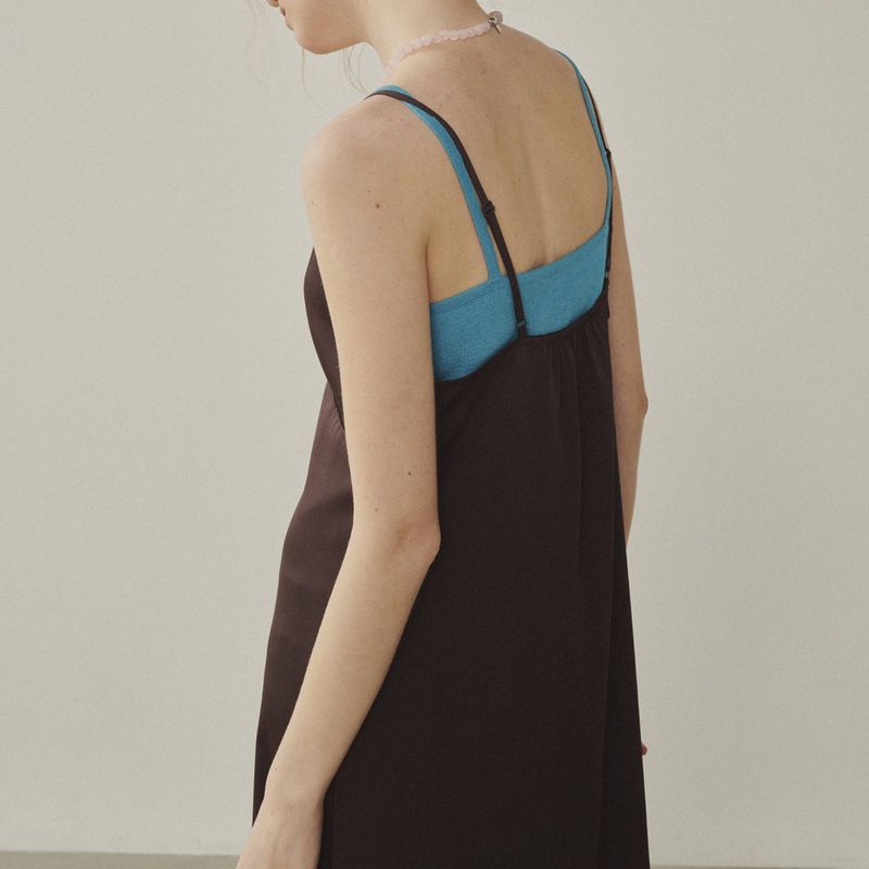 Rose Corsage Sheer Long Dress
