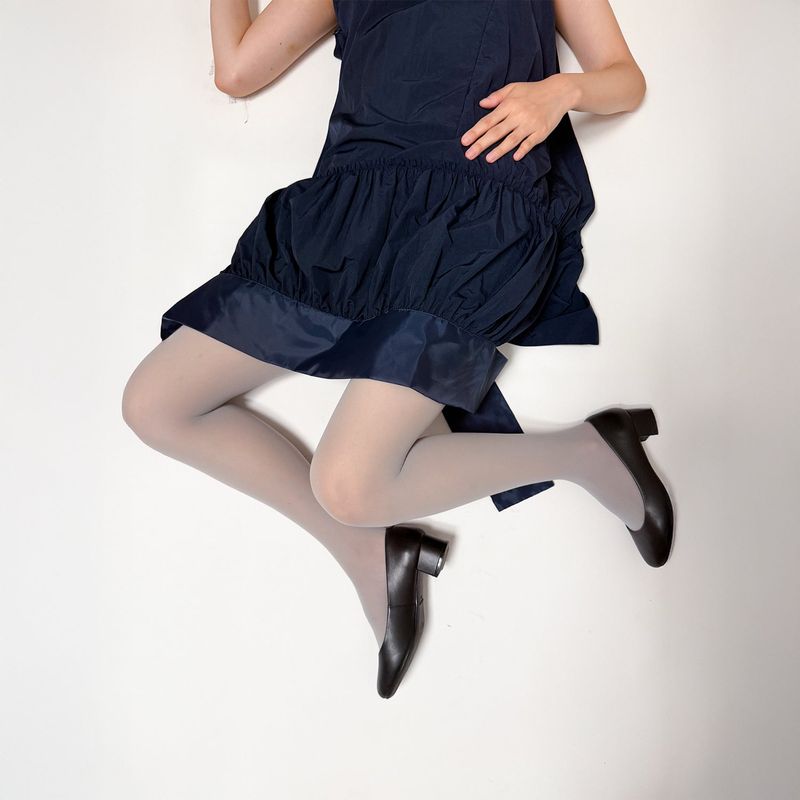 eseoe（イソイ）の「new dress ドレス ディープネイビー（ワンピース/ドレス）」