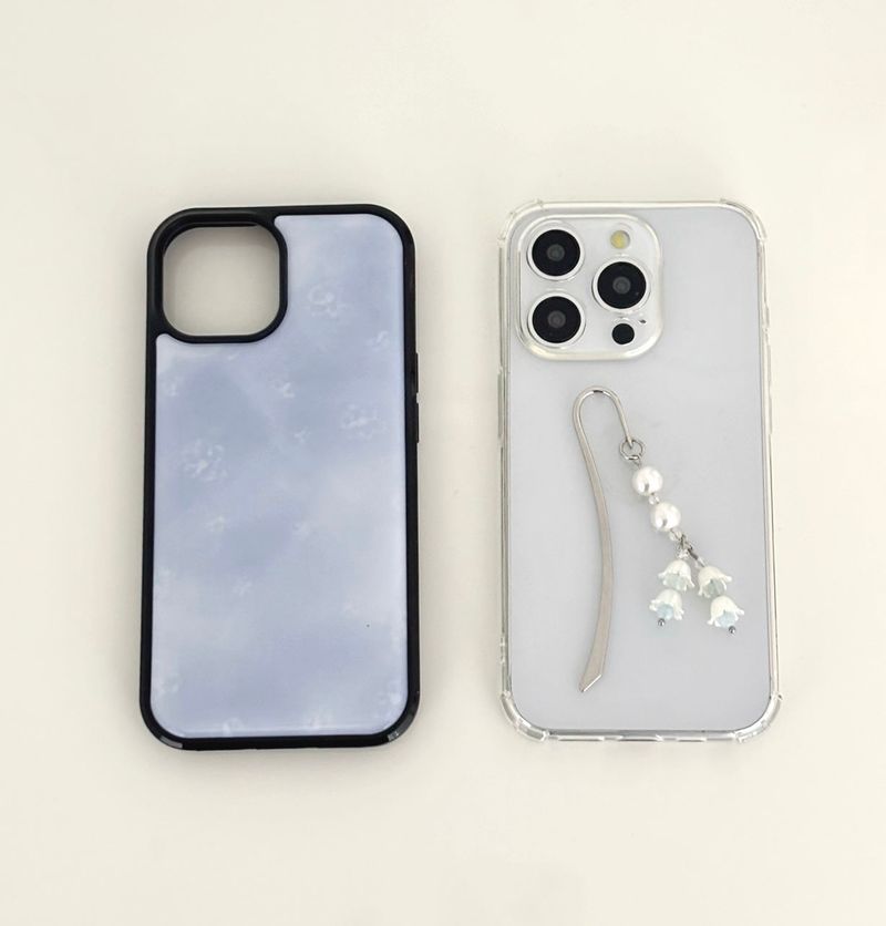雪の花 スマホケース