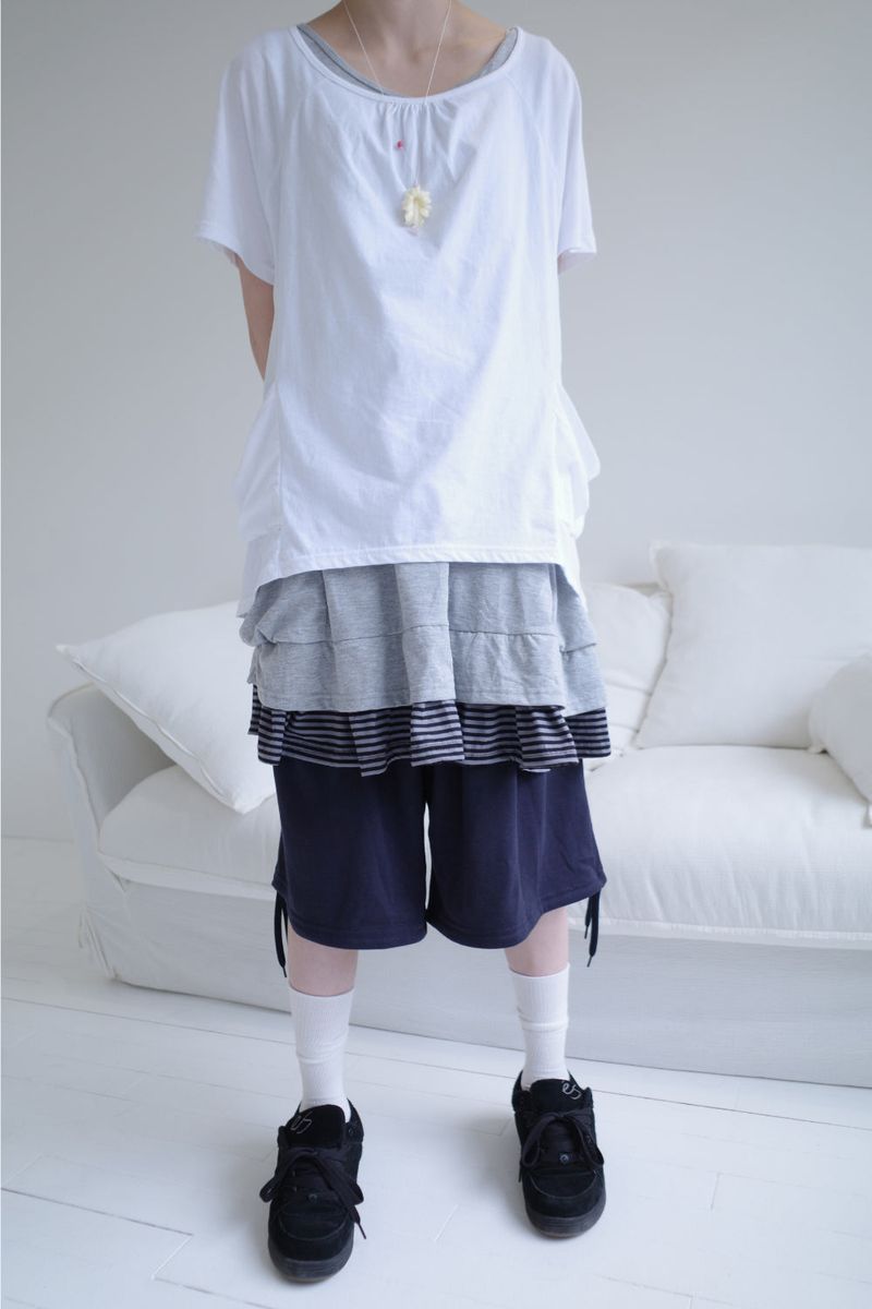 シオポケットスリーブレスワンピース（2color）