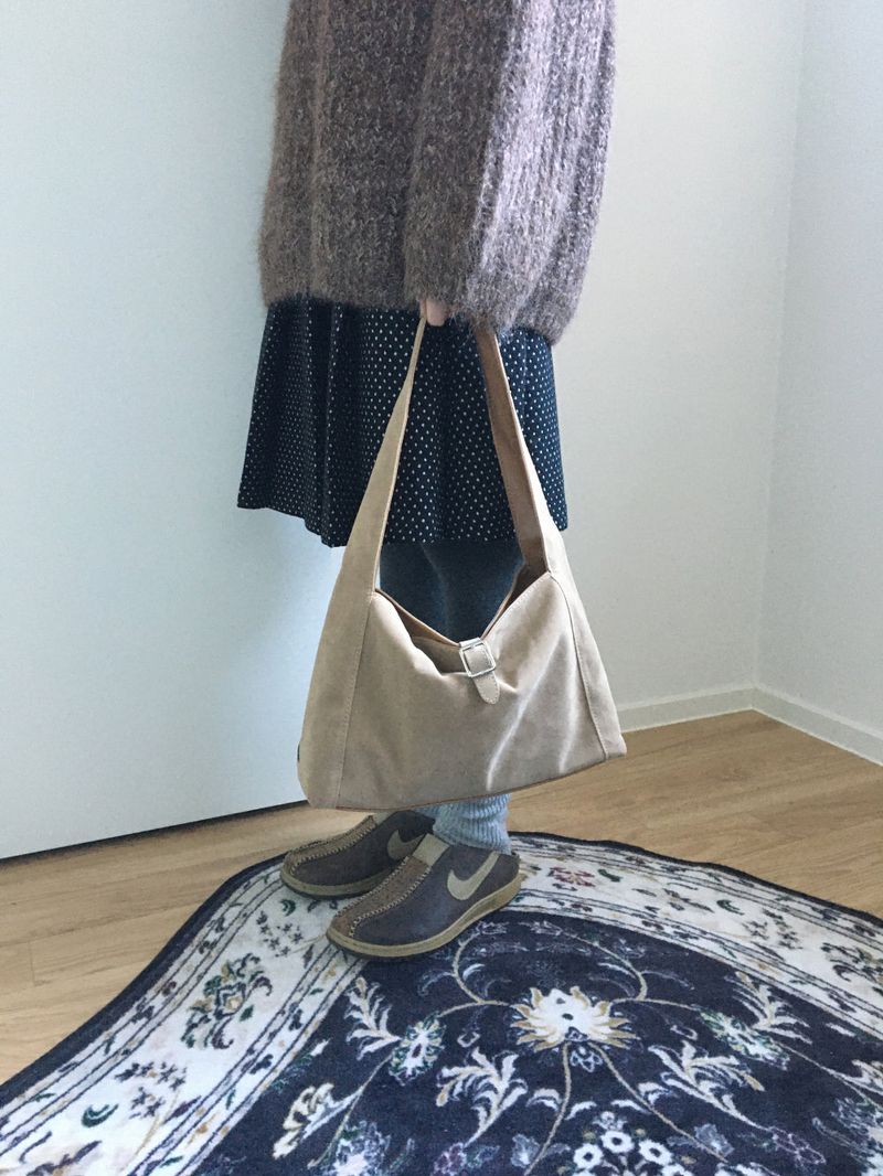 Beurre Suede Shopper Bag (2 Colors)
