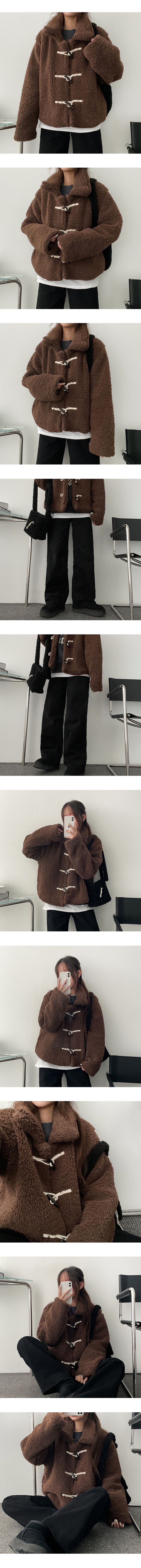 [Quilted!] Tero collar wool tteokbokki jacket