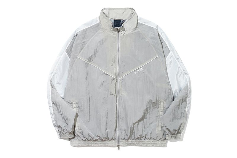 CROSS LINE INCISION WIND JACKET