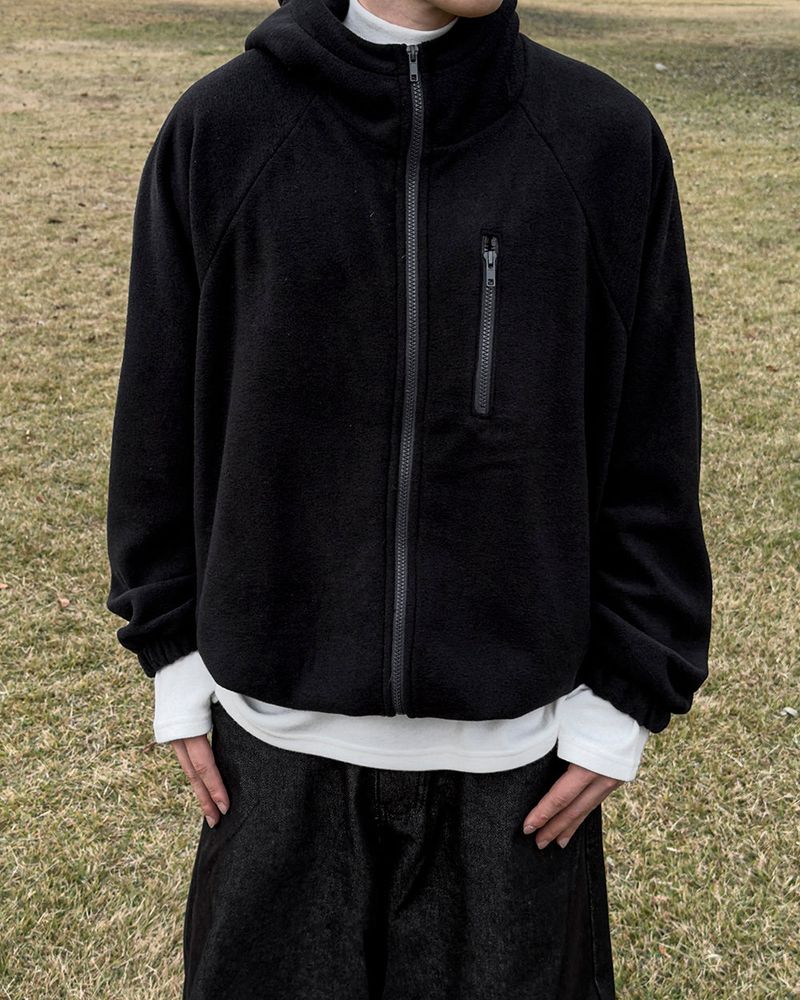 Shadow Fleece Warmer Half Neck T-Shirt
