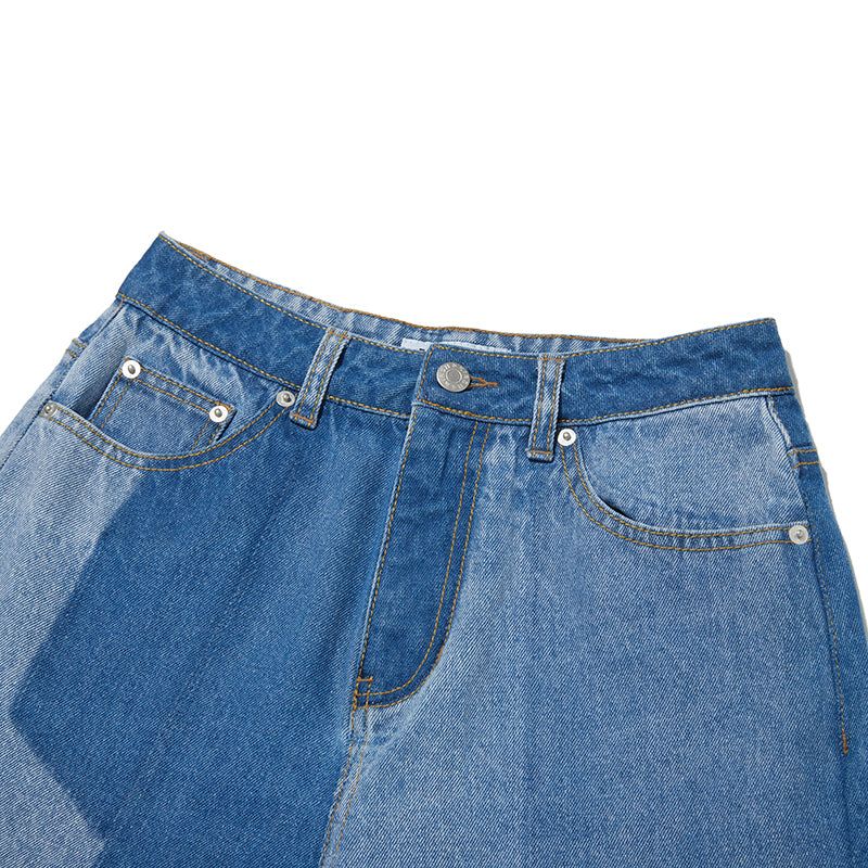 CHERRY WASHING DENIM PANTS [INDIGO BLUE]