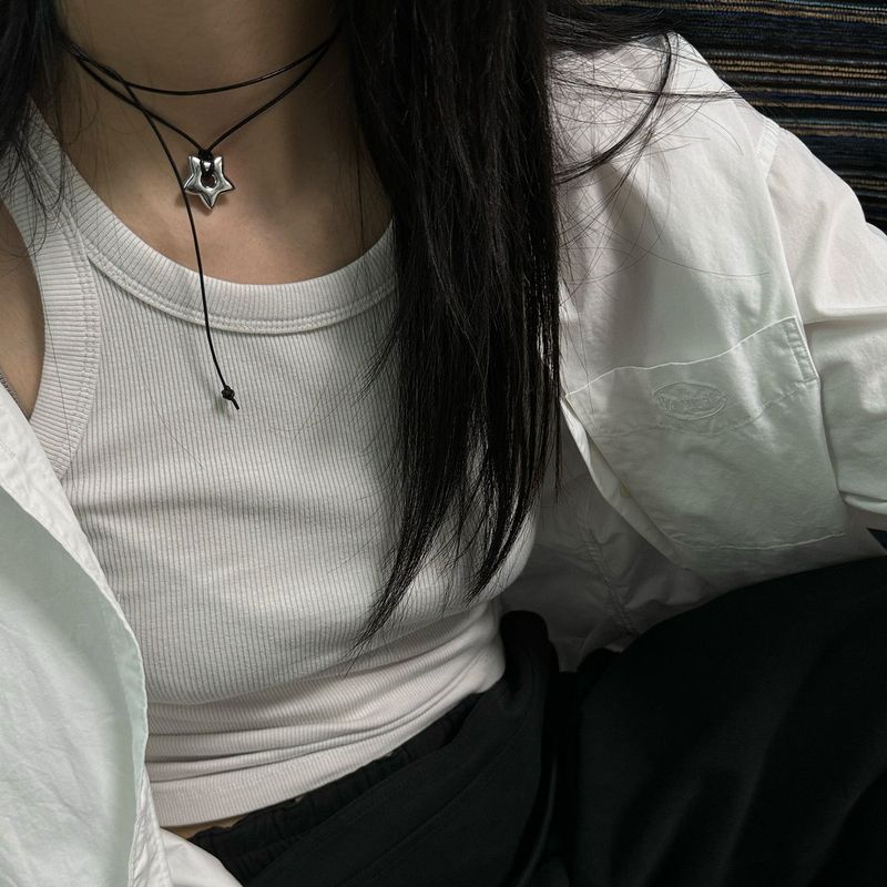 puffy buffy necklace