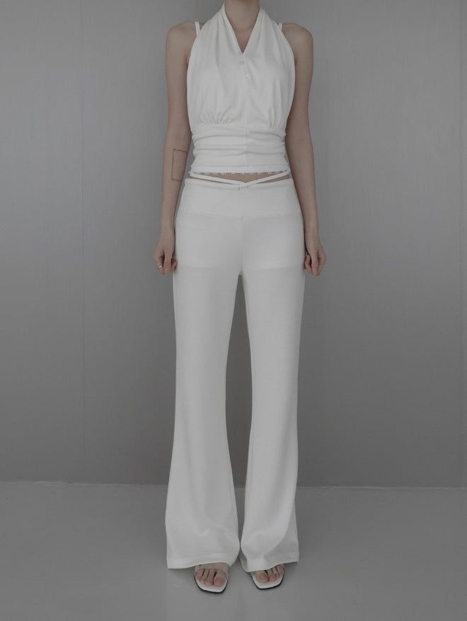 Airy Low Bootcut Pants