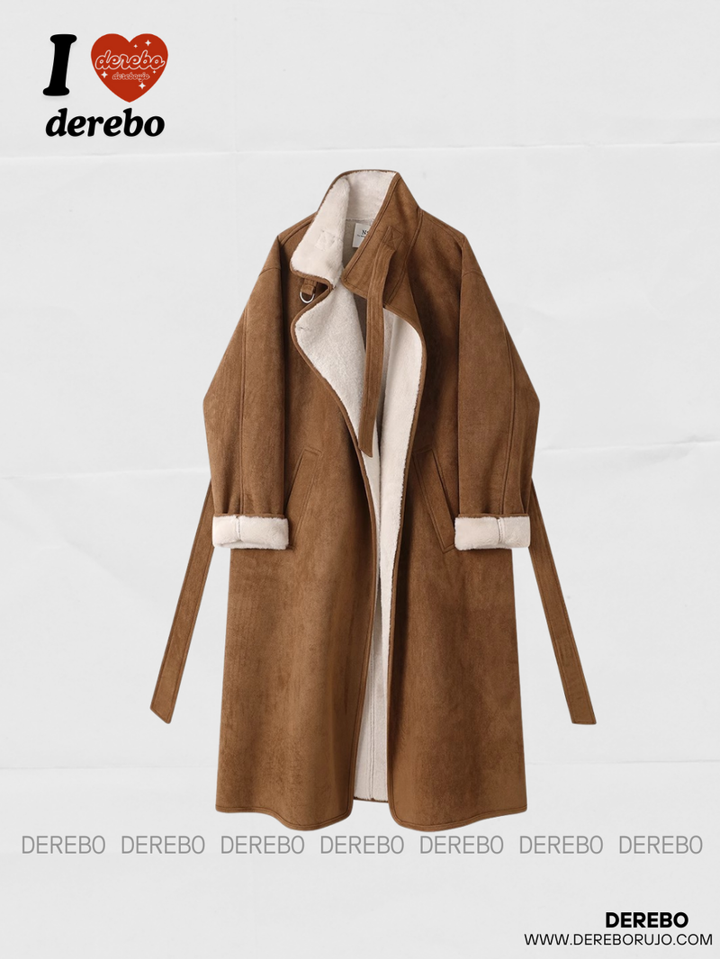 dereborujo（ドレボルゾー）の「ウィンターアイランド スエード ロング マスタングコート（ジャケット/アウター）」