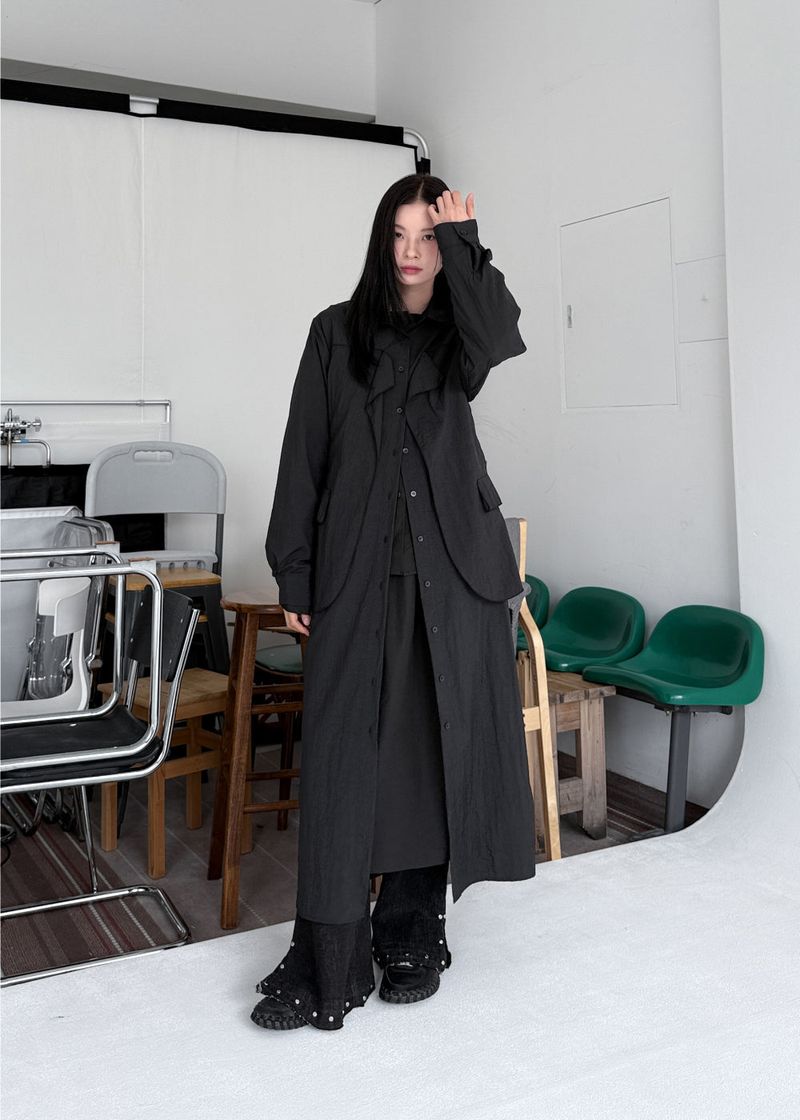 WOOHWA(ウファ)の「 POCKET BELT SHIRT OPS(Jackets/Outerwear)」
