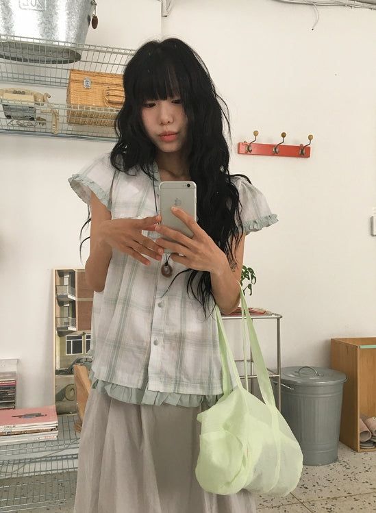 Sayaka Nylon Pocket Shoulder Bag