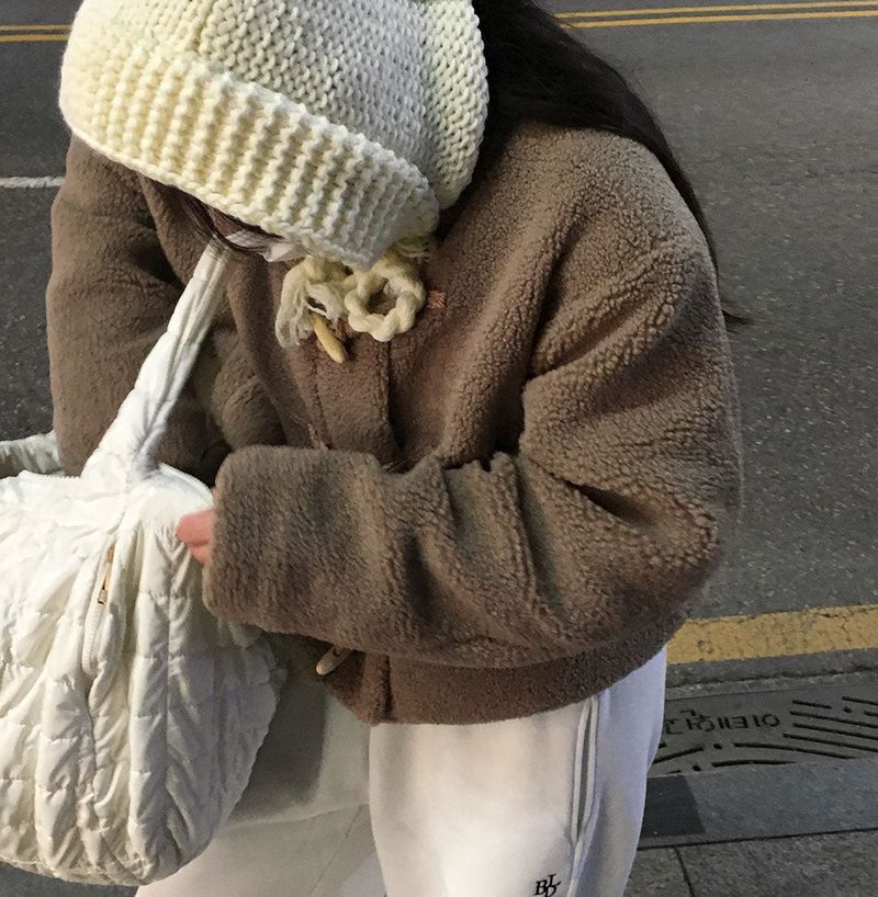 [BELLIDE MADE] Bubble tteokbokki short jumper and jacket. Jacket