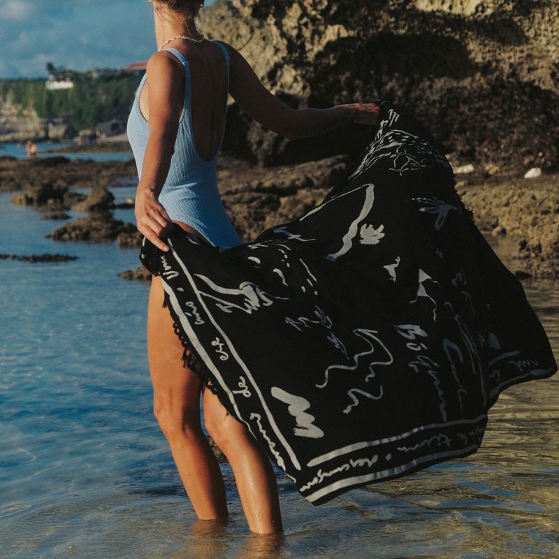 [Eco blanket] Mallorca - Black