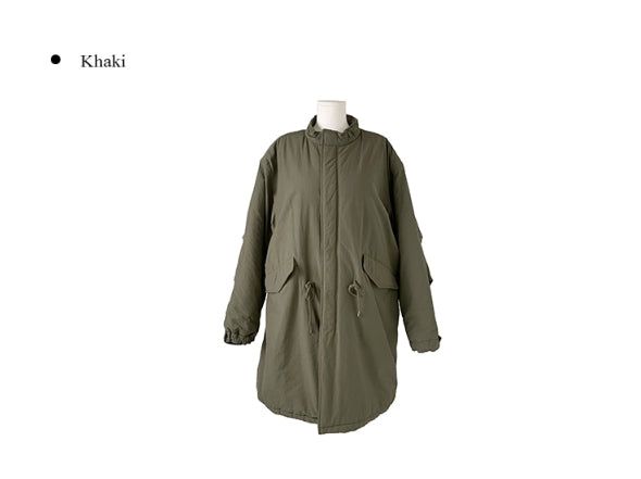 Act Long Padding Bomber Jacket