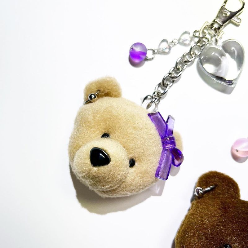 [Seventeen Jeonghan&Seungkwan] Picky bear keychain (2color)