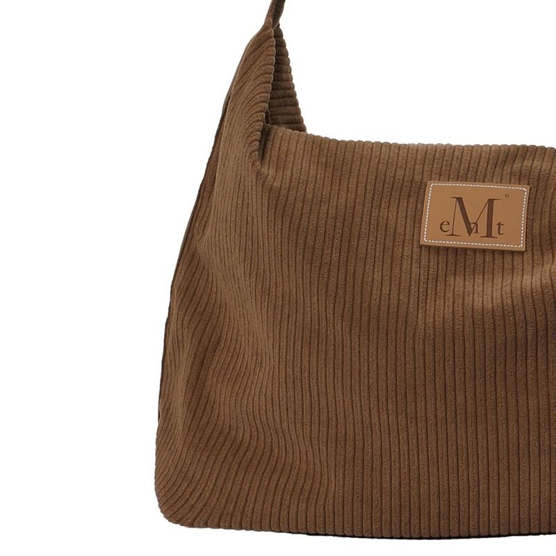 SOFT CORDUROY CROSS BAG (4COLOR)