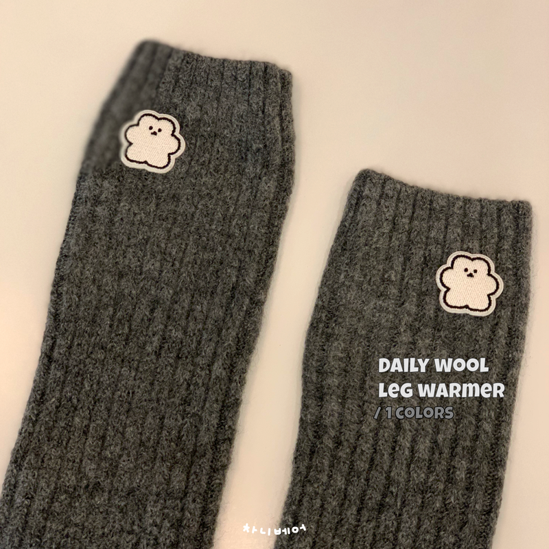 chanibear daily wool leg warmer (1color)