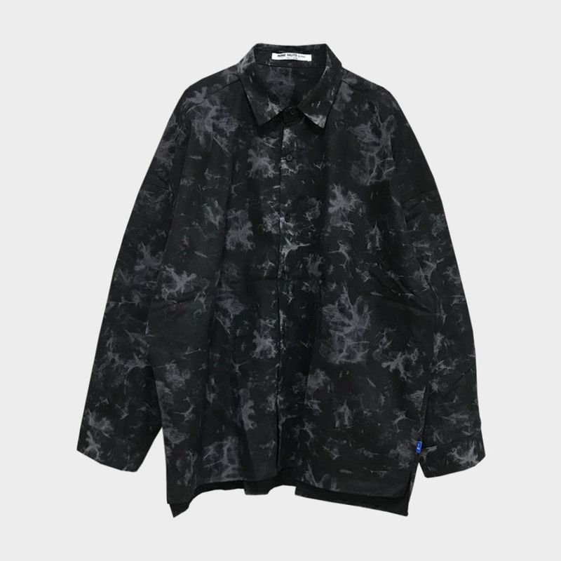 tie-dye shirt_black