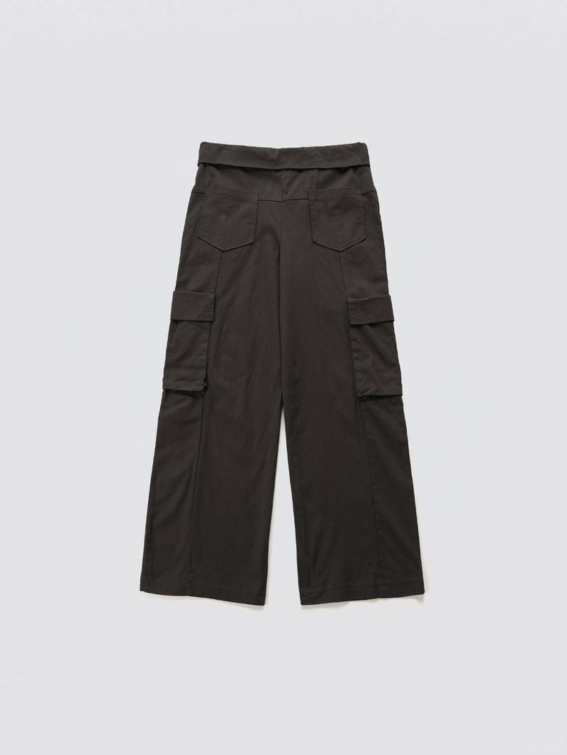 Fold Cargo Pants_Ivory