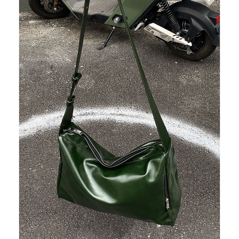 Leather Plank Cross Bag (2 colors/ DP36909)