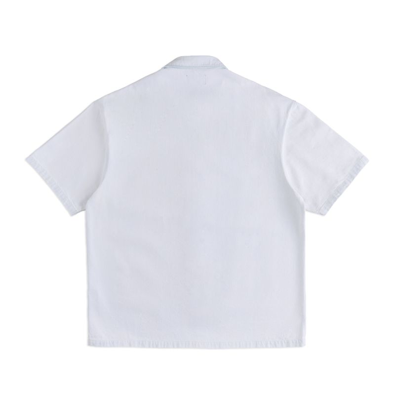 DENIM SHORT SLEEVE SHIRT