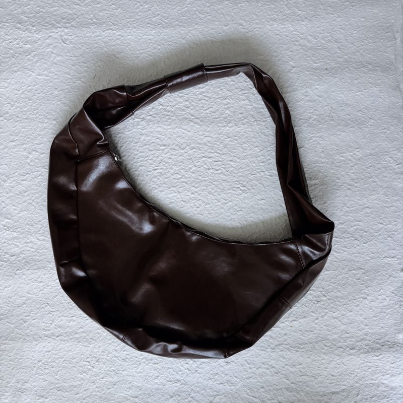 Fluid Pleats Shoulder Bag