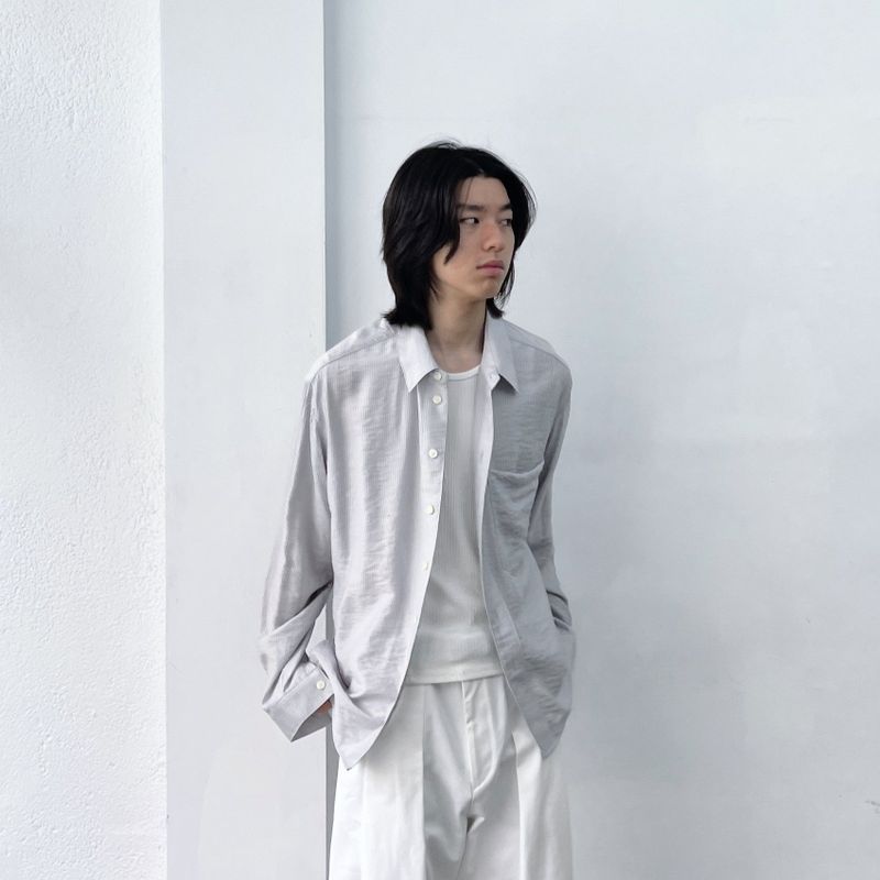 Textured Hem Shirt