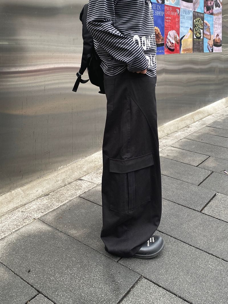 Rocket Curved Balloon Cargo Pants 3C