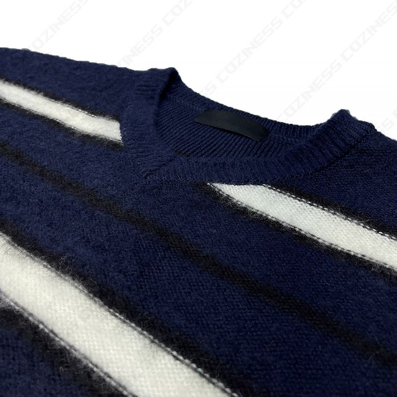 EV Angora Striped Knitwear (2 colors)