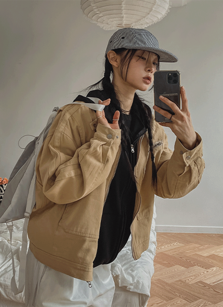 ULAN（ユレン）の「オントーンツーウェイウォッシングコットンジャケット（Jackets/Outerwear）」