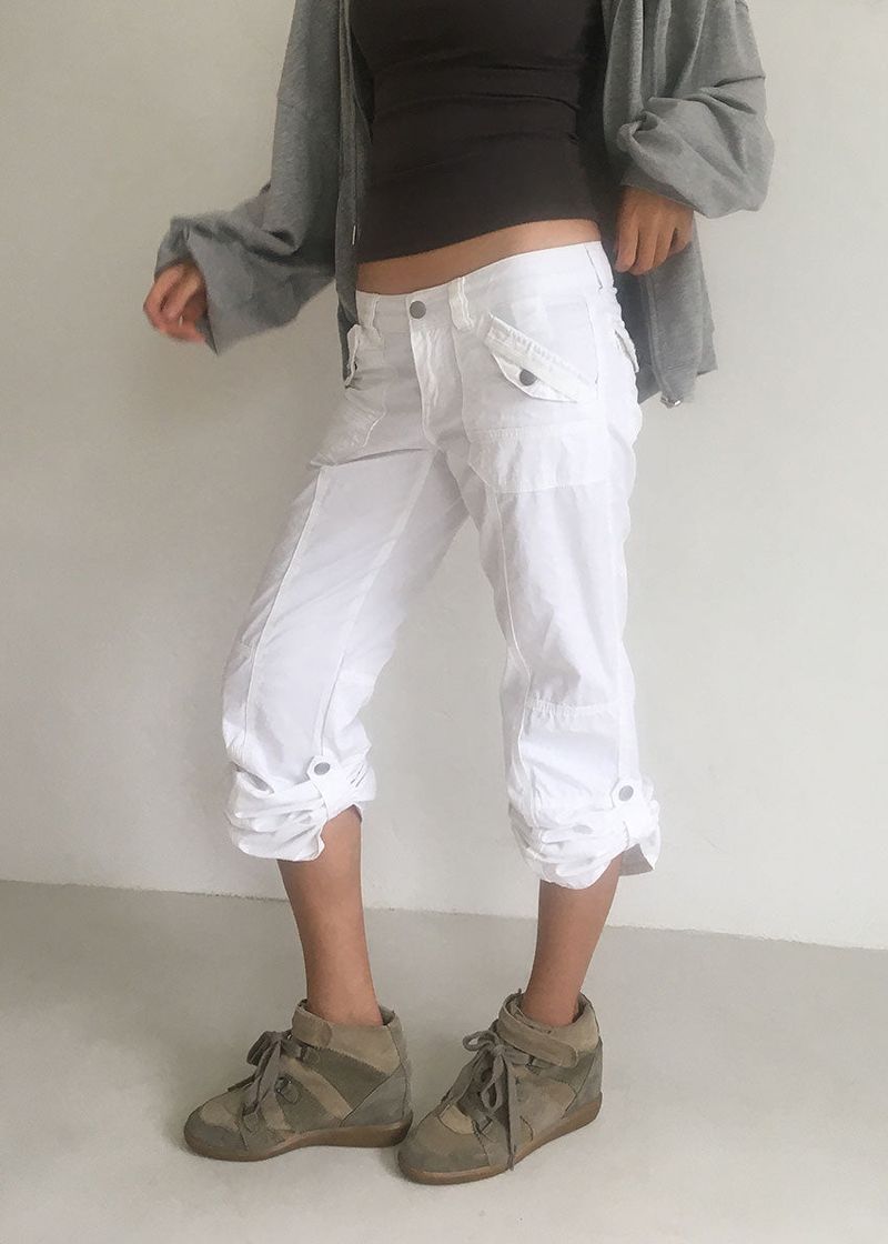 2WAY CAPRI BOOTS CUT PANTS