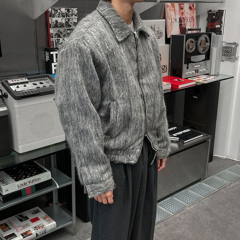 2 Low Wool Shaggy Blouson (2color)