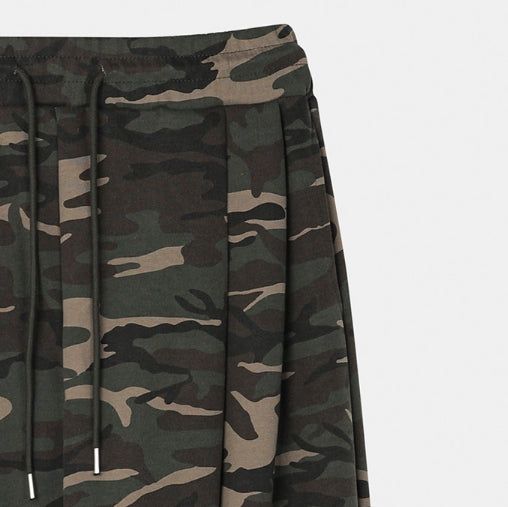 Ber 4-pin tuck camo balloon training pants