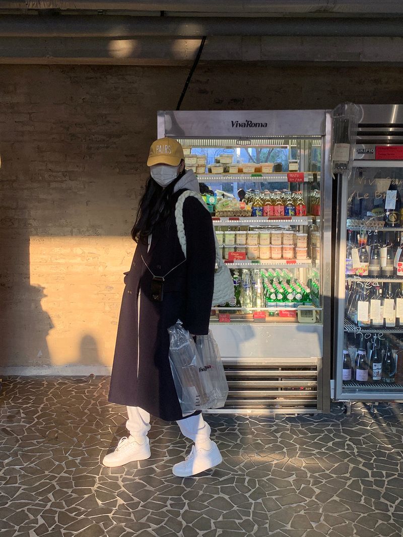 [MADE] Stern hip crop two-way hood zip-up -basic